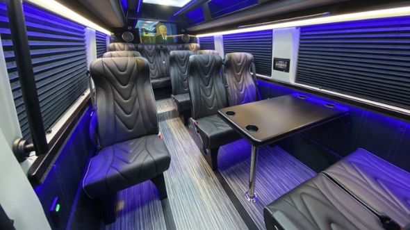 18 passenger sprinter van interior fayetteville