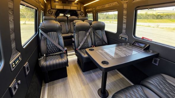 fayetteville 12 passenger sprinter van interior