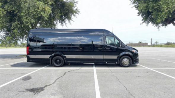 fayetteville private event sprinter van rental