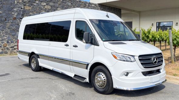 fayetteville wine tour sprinter van rental