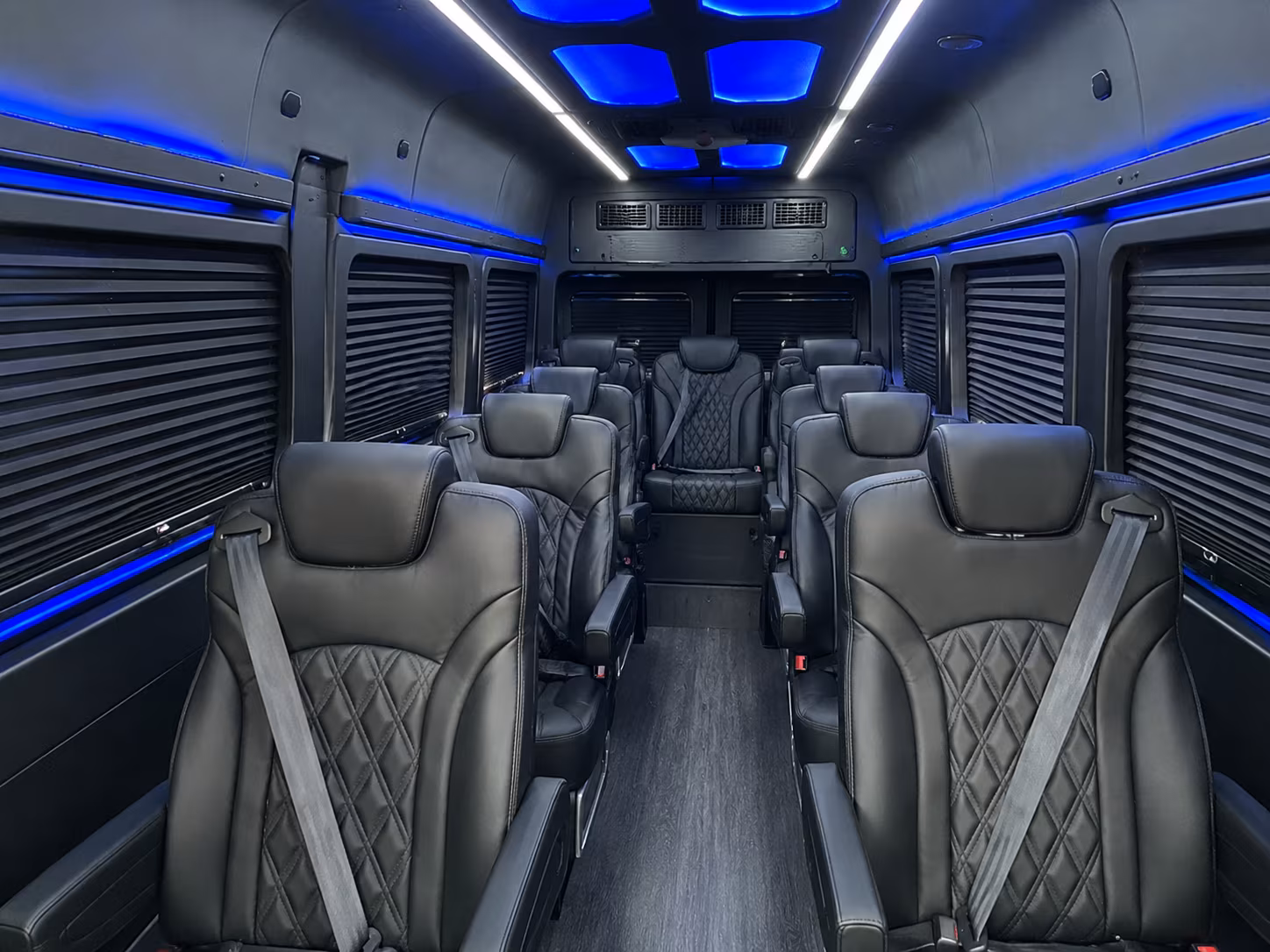 fayetteville 15 passenger sprinter van inside