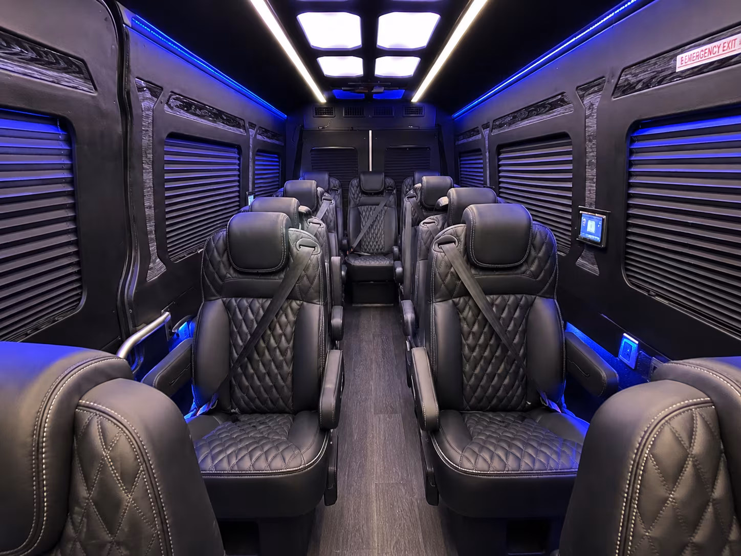 fayetteville 18 passenger sprinter van inside