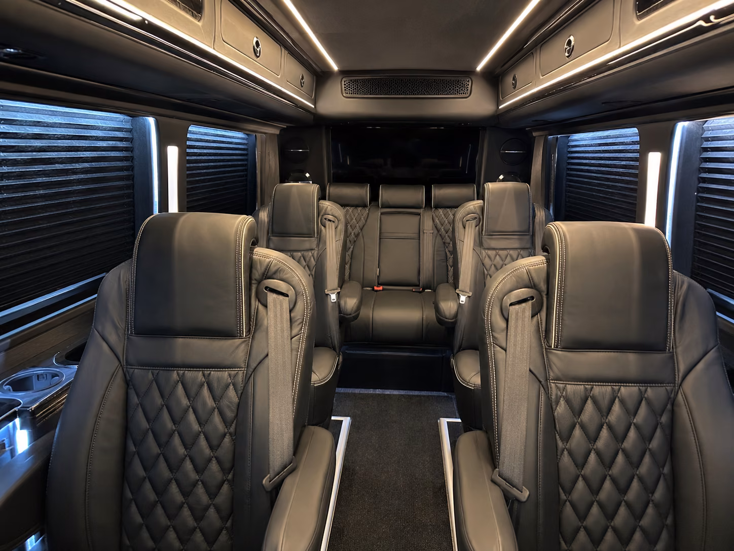 fayetteville 8 passenger sprinter van inside