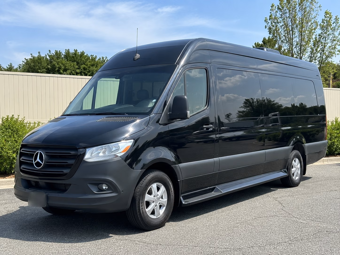 fayetteville sporting event sprinter van rental