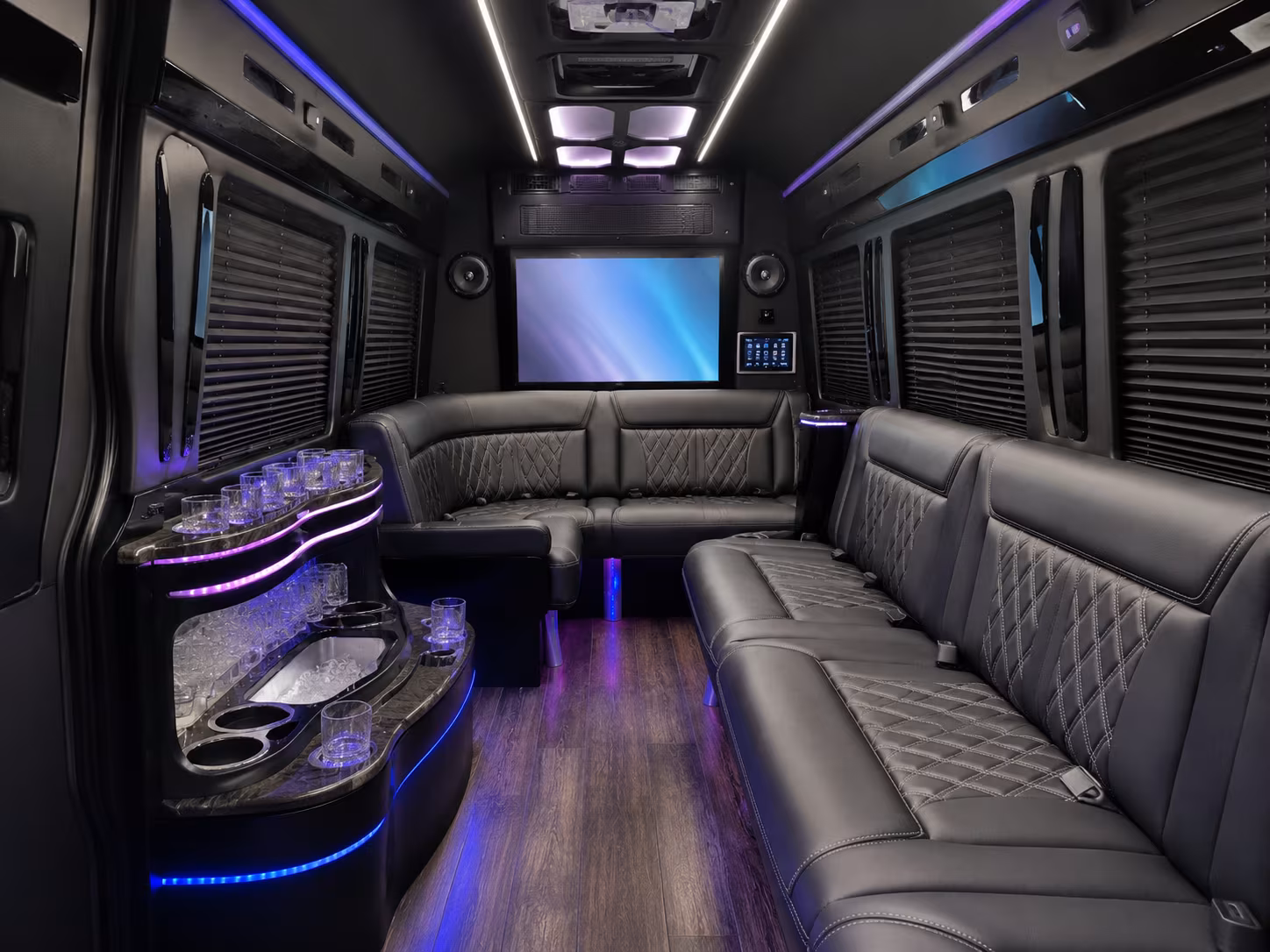 fayetteville sprinter limousine inside
