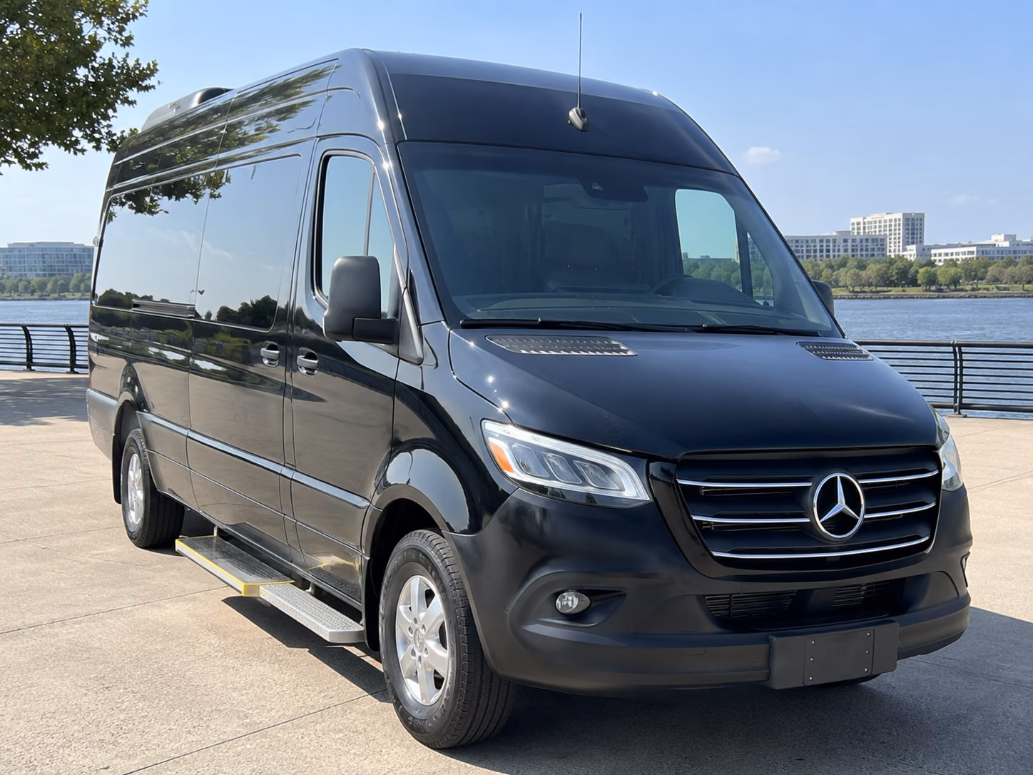 sprinter van rentals for parent coordinated group bookings with set pickup and return times in fayetteville