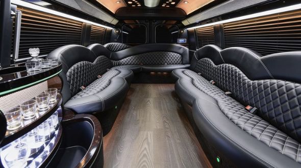 sprinter limousine inside fayetteville